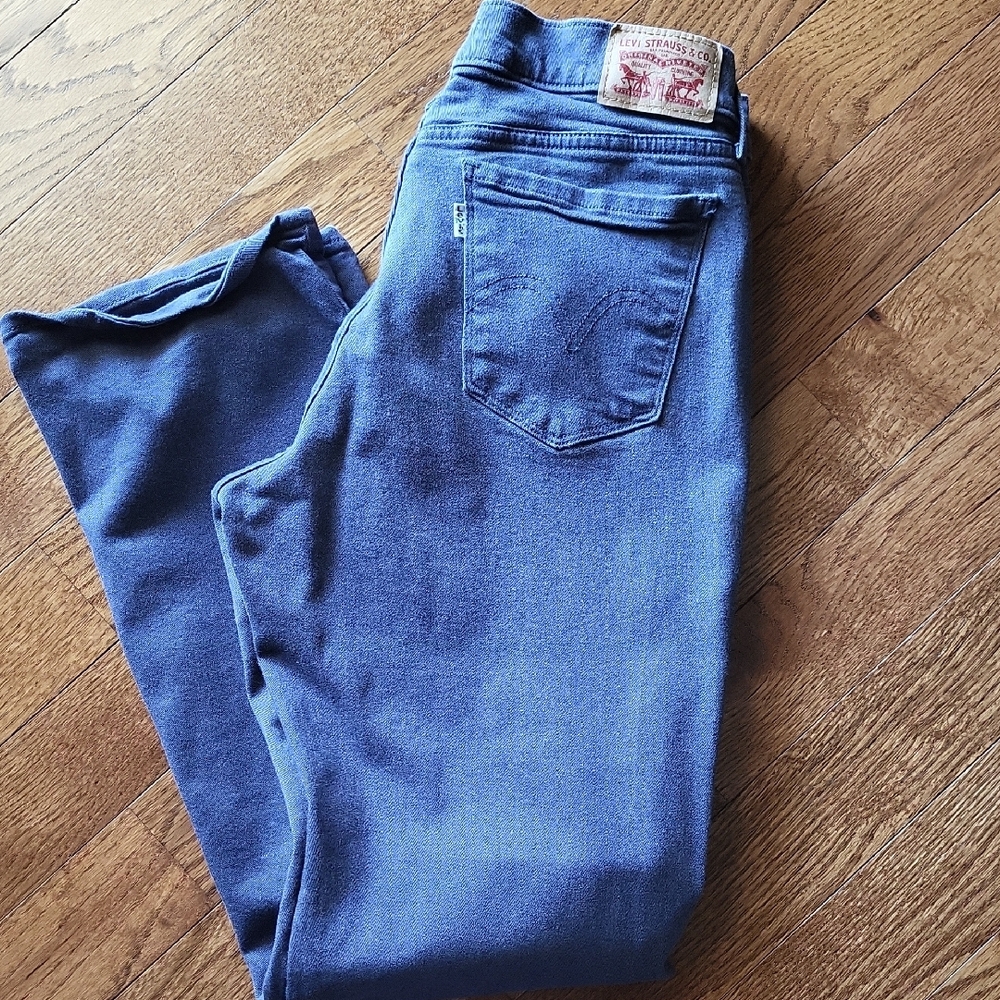 Levi's Straight Leg Blue Jeans Soft Denim